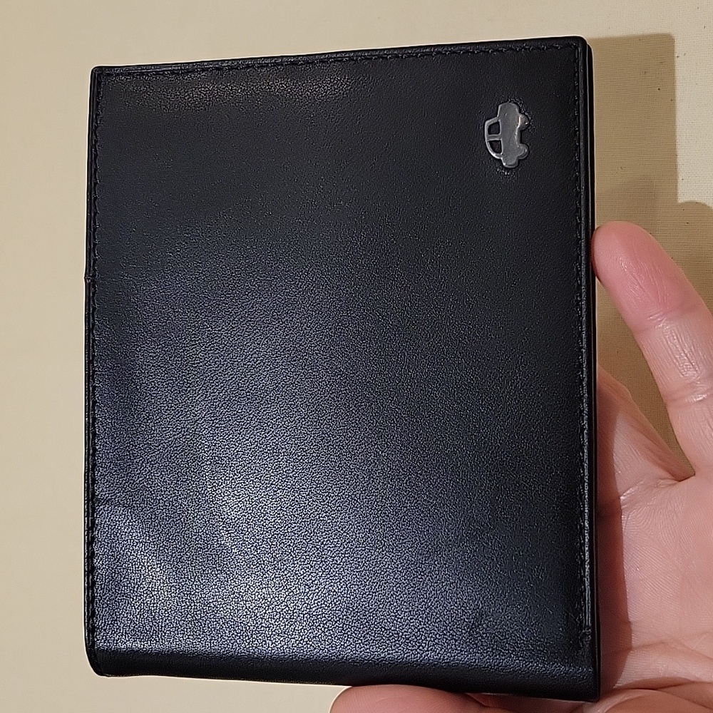 Tous Black Leather Wallet